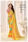 Jivya By Kiyra Georgette Printed Wholesale Daily Wear Saree Suppliers In Mumbai
